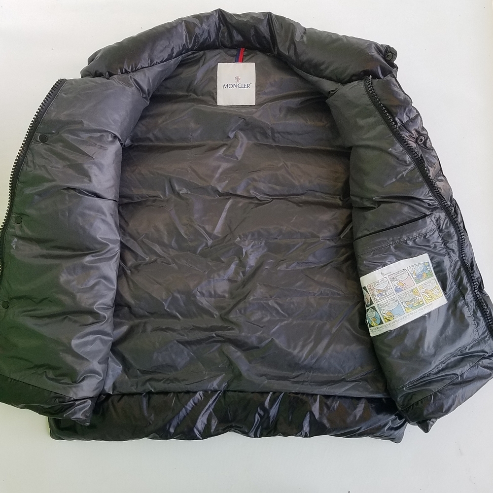 Moncler Tib Gilet Black Puffer Vest Coat - Picture 4 of 8